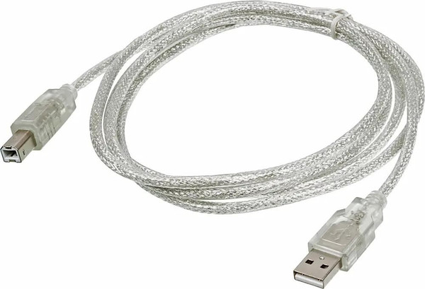 Кабель Buro USB2.0-AM/BM-Trans - фото
