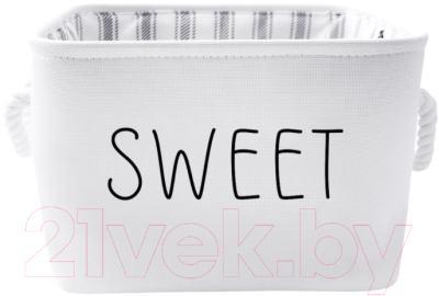 Корзина Handy Home White 240x240x190 / LIS-45M (белый) - фото