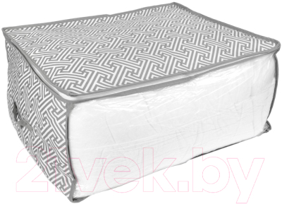 Кофр для хранения Handy Home Орнамент 600x450x300 / UC-207 (серый) - фото