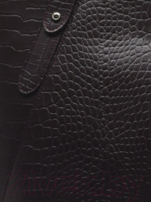 Сумка Souffle 273 / 2735010 (бордовый кайман эластичный)