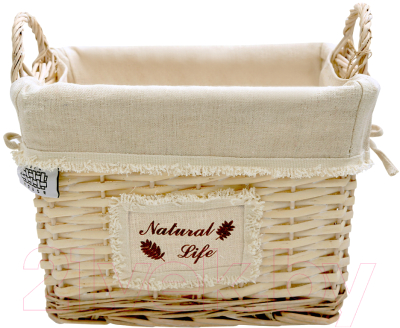 Корзина для белья Natural House Natural life 290x190x220 / EW-93 S - фото