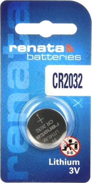Батарейка Renata CR2032 BL1 / БЛ14371 - фото