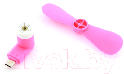 Вентилятор Sipl AK35I Micro USB (розовый)