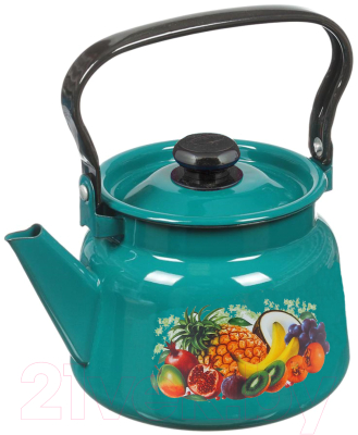 Чайник Сибирские товары С2714.3Б (бирюзовый)