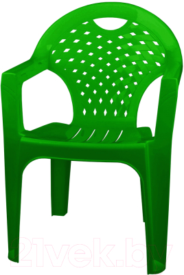 Стул пластиковый Альтернатива М2609 (зеленый) - фото