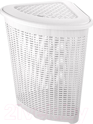 Корзина для белья Econova 433217516 (белый) - фото