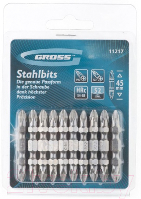 Набор бит Gross 11217 - фото