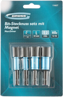 Набор головок слесарных Gross 11627 - фото