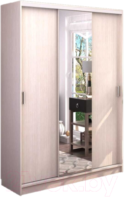Шкаф-купе Стендмебель Альянс 1.5 (дуб белфорт) - фото