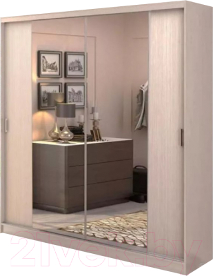 Шкаф-купе Стендмебель Альянс 2.0 (дуб белфорт) - фото