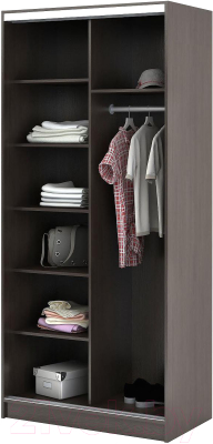 Шкаф-купе Стендмебель Альянс 1.0 (дуб белфорт/венге)