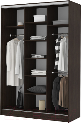 Шкаф-купе Стендмебель Альянс 1.5 (дуб белфорт/венге)