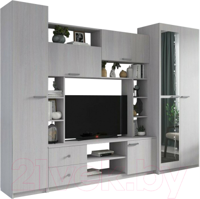 Стенка Стендмебель Марта-М (ясень анкор) - фото