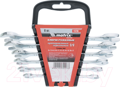 Набор ключей Matrix 15236 - фото
