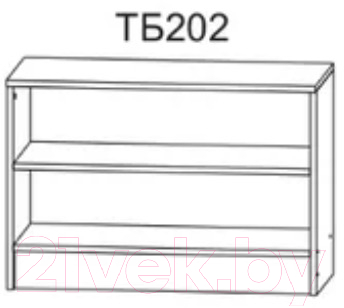 Тумба в прихожую Стендмебель Машенька ТБ-202 (ясень шимо светлый/ясень шимо темный)