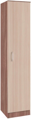 Шкаф-пенал Стендмебель Машенька ПН-202 (ясень шимо светлый/ясень шимо темный) - фото