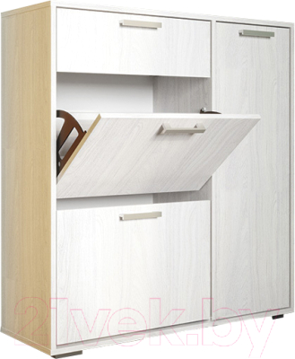 Тумба в прихожую Стендмебель Дели №4 (ясень анкор) - фото