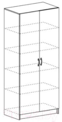 Шкаф Стендмебель Басса ШК-555 (дуб белфорт/венге)