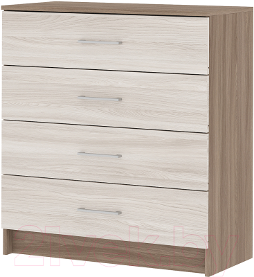 Комод Стендмебель Гармония КМ-601 (ясень шимо светлый/ясень шимо темный) - фото