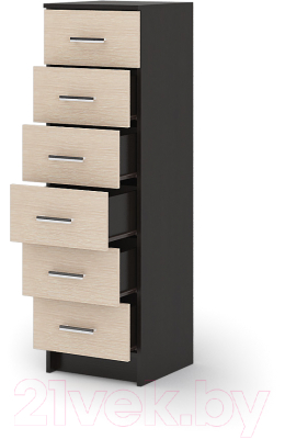 Комод Стендмебель Гармония КМ-602 (дуб белфорт/венге)