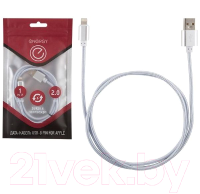 Кабель Energy ET-01 USB/Lightning / R006371