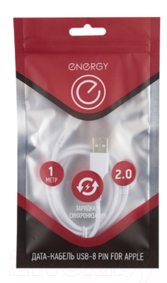 Кабель Energy ET-05 USB/Lightning / R006289