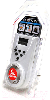 Розетка с таймером Robiton EL-02 BL1 / БЛ07795