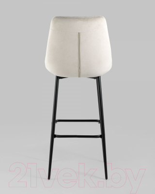 Стул барный Stool Group Флекс / AV 405-N02-08(B) (велюр бежевый)