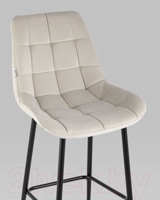 Стул барный Stool Group Флекс / AV 405-N02-08(B) (велюр бежевый)