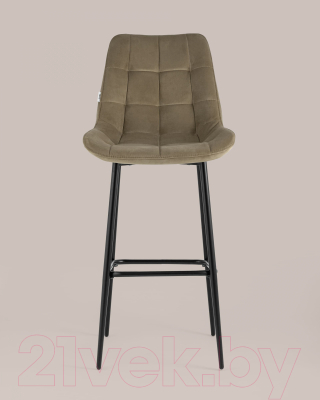 Стул барный Stool Group Флекс / AV 405-N07-08(B) (велюр капучино)