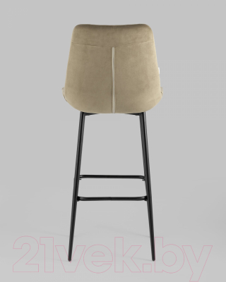 Стул барный Stool Group Флекс / AV 405-N07-08(B) (велюр капучино)