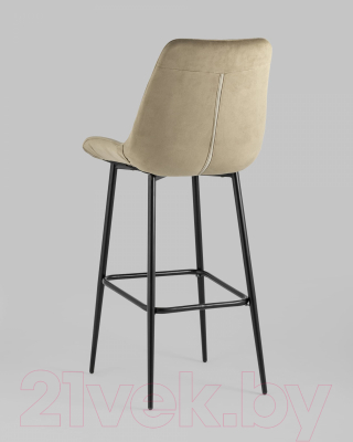 Стул барный Stool Group Флекс / AV 405-N07-08(B) (велюр капучино)