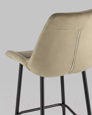 Стул барный Stool Group Флекс / AV 405-N07-08(B) (велюр капучино)