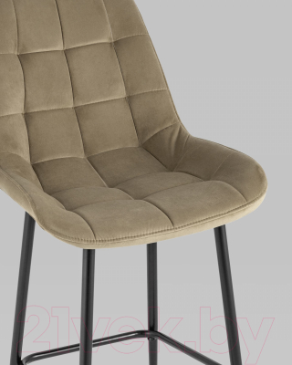 Стул барный Stool Group Флекс / AV 405-N07-08(B) (велюр капучино)