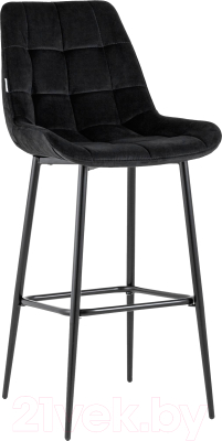 Стул барный Stool Group Флекс / AV 405-N28-08(B) (велюр черный) - фото