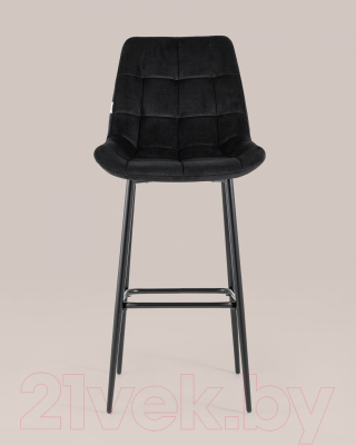 Стул барный Stool Group Флекс / AV 405-N28-08(B) (велюр черный)