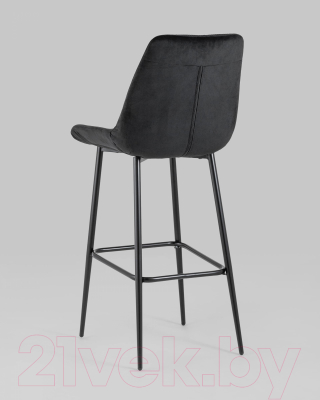 Стул барный Stool Group Флекс / AV 405-N28-08(B) (велюр черный)