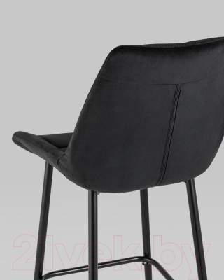 Стул барный Stool Group Флекс / AV 405-N28-08(B) (велюр черный)