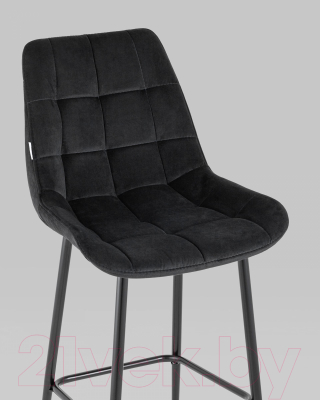 Стул барный Stool Group Флекс / AV 405-N28-08(B) (велюр черный)