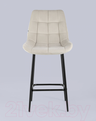 Стул барный Stool Group Флекс / AV 405-N02-08(PP) (велюр бежевый)