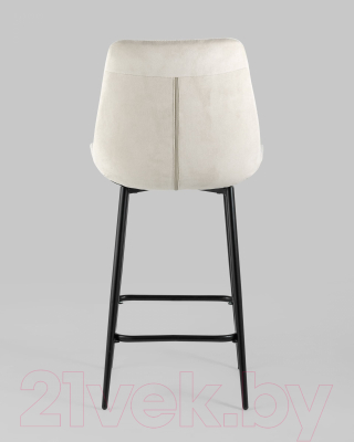 Стул барный Stool Group Флекс / AV 405-N02-08(PP) (велюр бежевый)