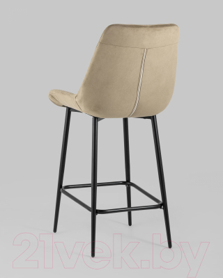 Стул барный Stool Group Флекс / AV 405-N07-08(PP) (велюр капучино)