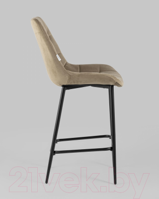 Стул барный Stool Group Флекс / AV 405-N07-08(PP) (велюр капучино)