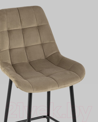 Стул барный Stool Group Флекс / AV 405-N07-08(PP) (велюр капучино)