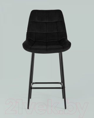 Стул барный Stool Group Флекс / AV 405-N28-08(PP) (велюр черный)