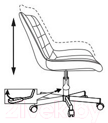 Кресло офисное Бюрократ CH-350M