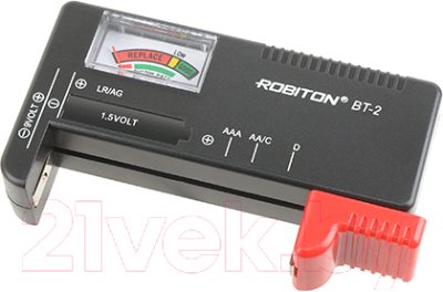 Тестер аккумуляторов и батареек Robiton BT2 / БЛ17340