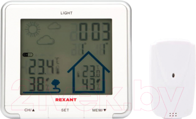 Метеостанция цифровая Rexant S637B / 70-0597 - фото