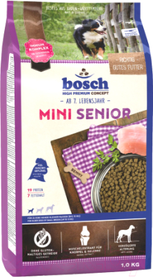 Сухой корм для собак Bosch Petfood Mini Senior / 5215001 - фото
