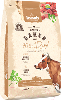Сухой корм для собак Bosch Petfood HPC Oven Baked Говядина - фото